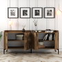 Hanah Home Venedik Consola Nogal